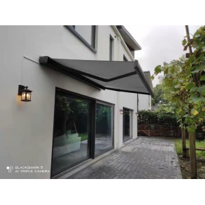 别墅庭院电动伸缩遮阳棚