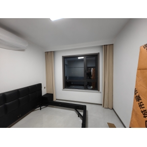  给年轻人准备的极简风格小卧室窗帘   