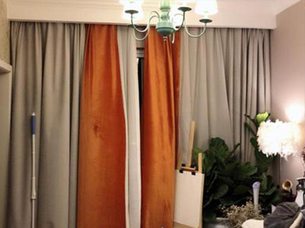 海口美兰几个上门安装窗帘的案例_海口布斯窗帘(图3)