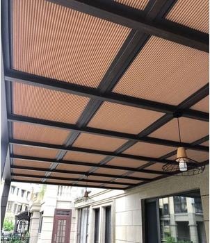 琼海八款阳光房遮阳蜂巢帘上门定制加工案例效果照片—海南布斯遮阳(图10)