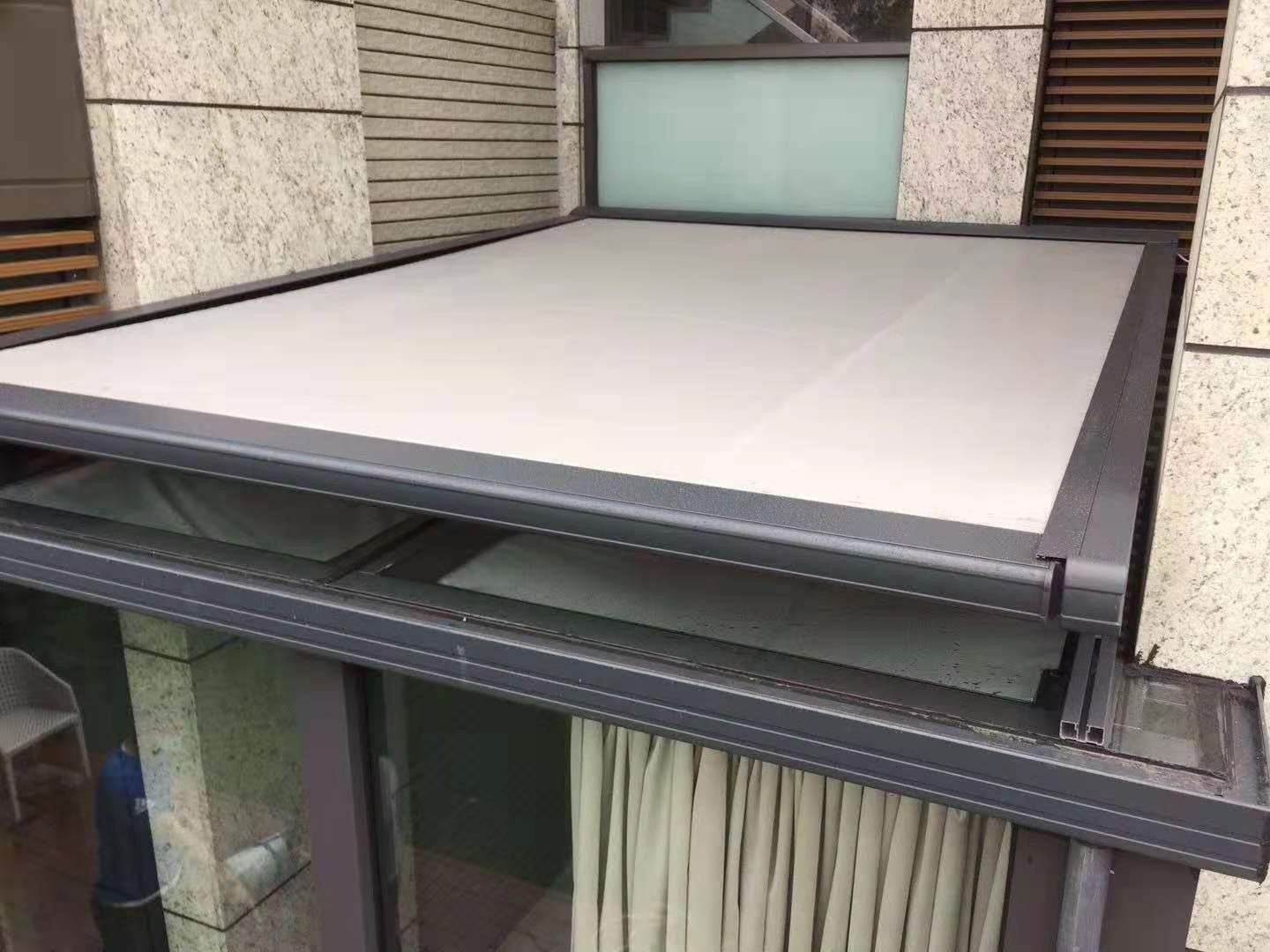 海南重型阳光房遮阳天幕_海南布斯遮阳厂   (图5)