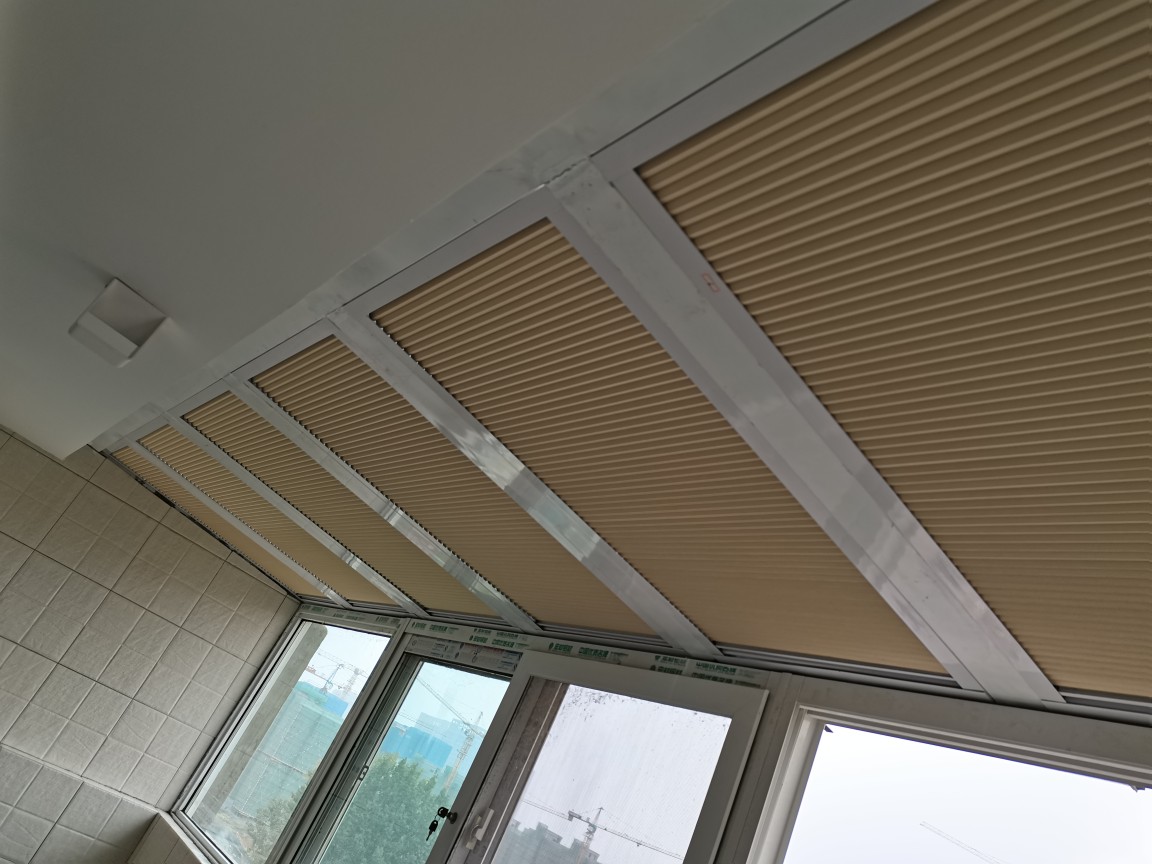 阳光房遮阳帘定制(图1)