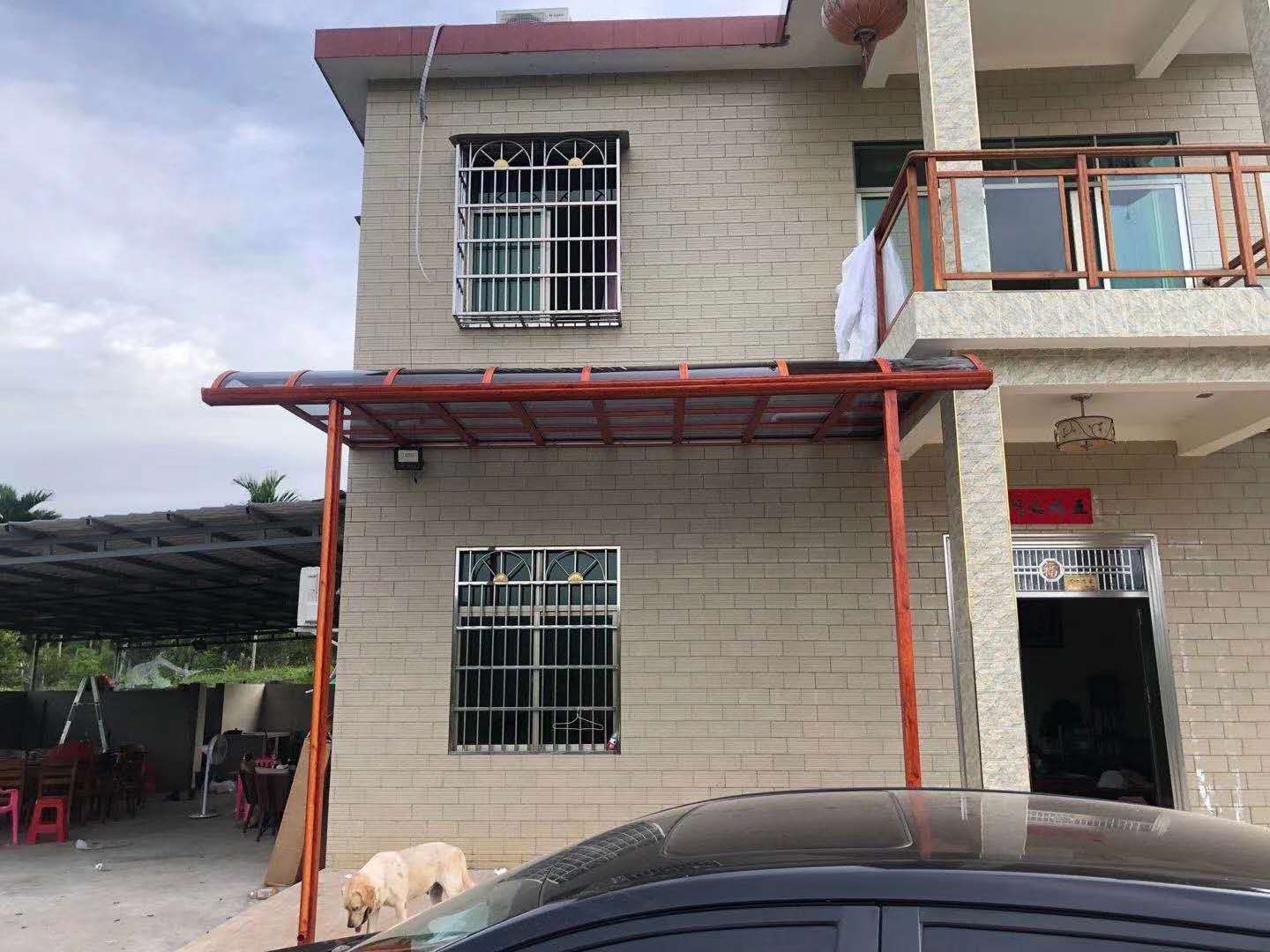 定安县铝合金雨棚定制(图1)