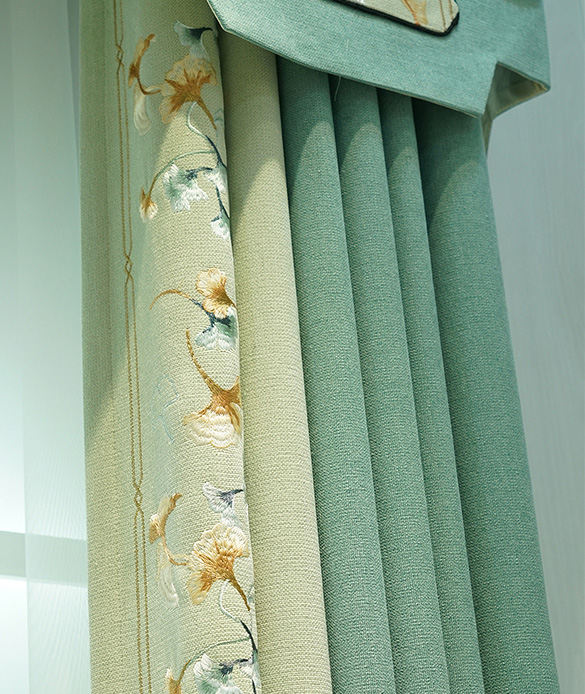 清新典雅的窗帘软装(图2)