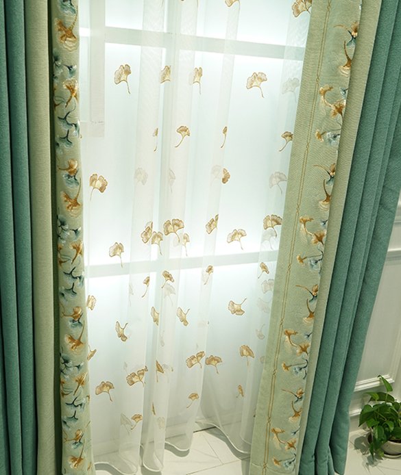 清新典雅的窗帘软装(图3)