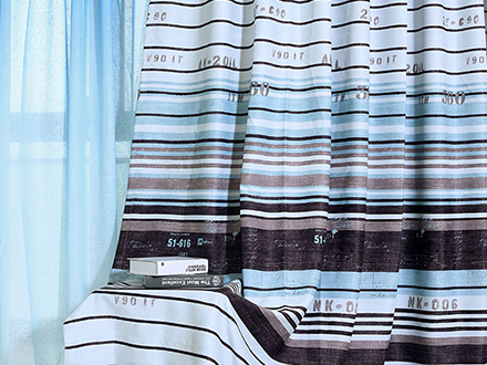 地中海风格窗帘软装搭配(图2)